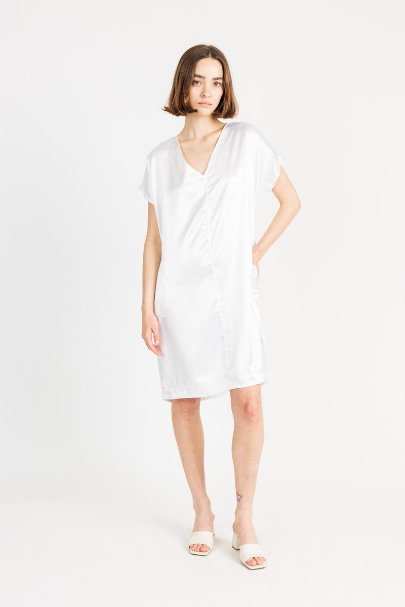 HOUSTON mini dress satin - Yana K