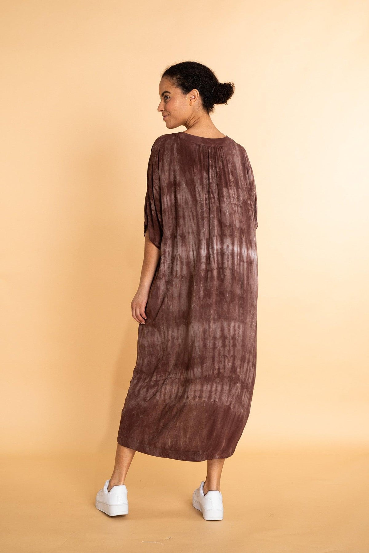 MERRICK 3/4 DRESS dye - Yana K