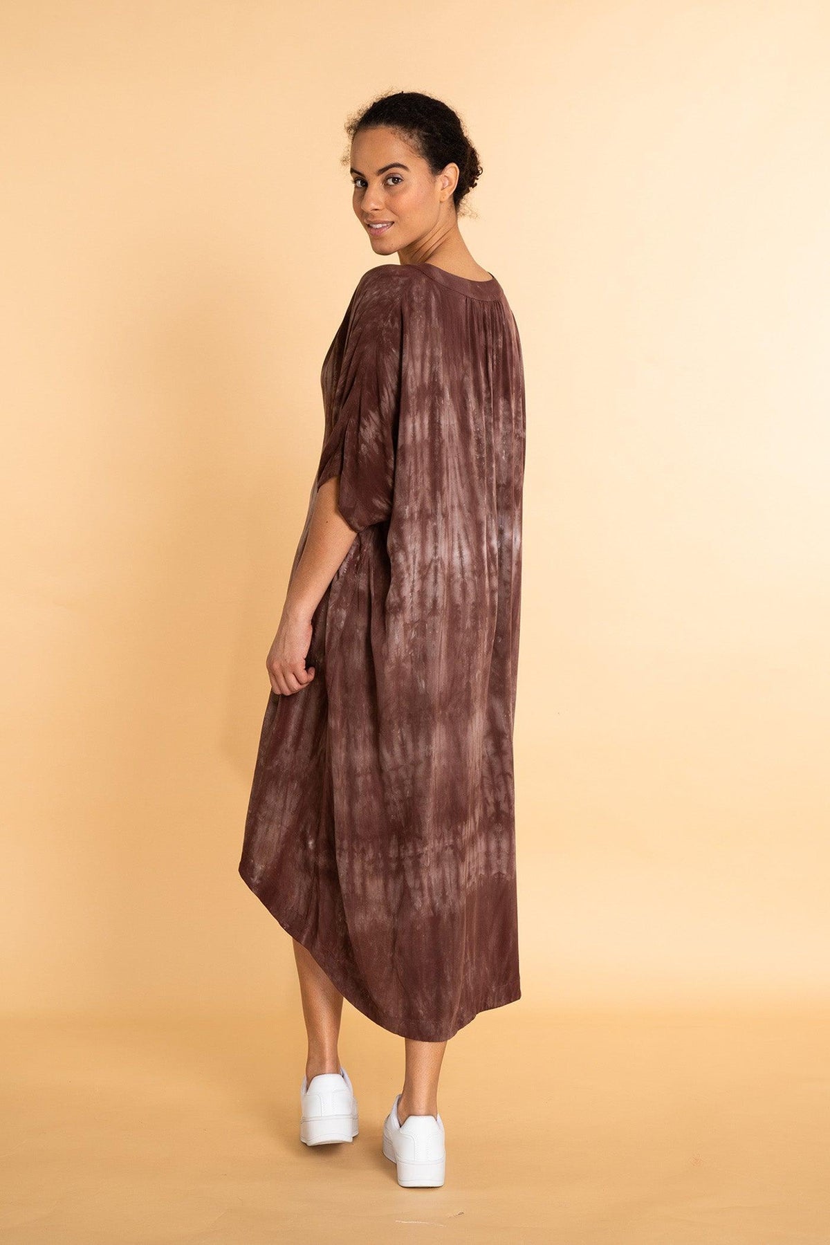 MERRICK 3/4 DRESS dye - Yana K