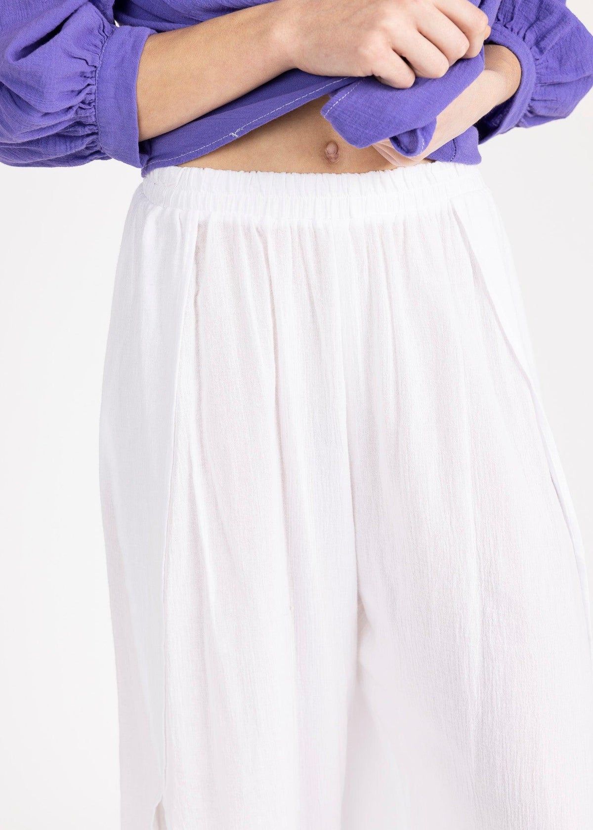 MYKONOS PANTS gauze - Yana K