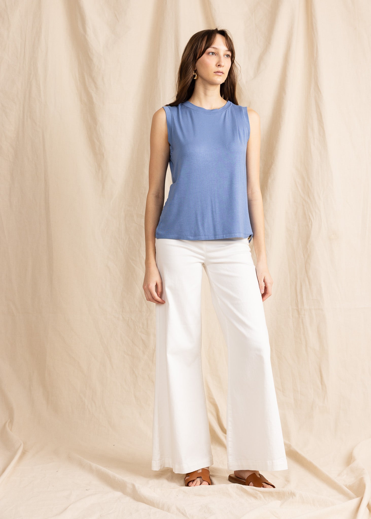 PAYTON muscle tee top - Yana K Collective