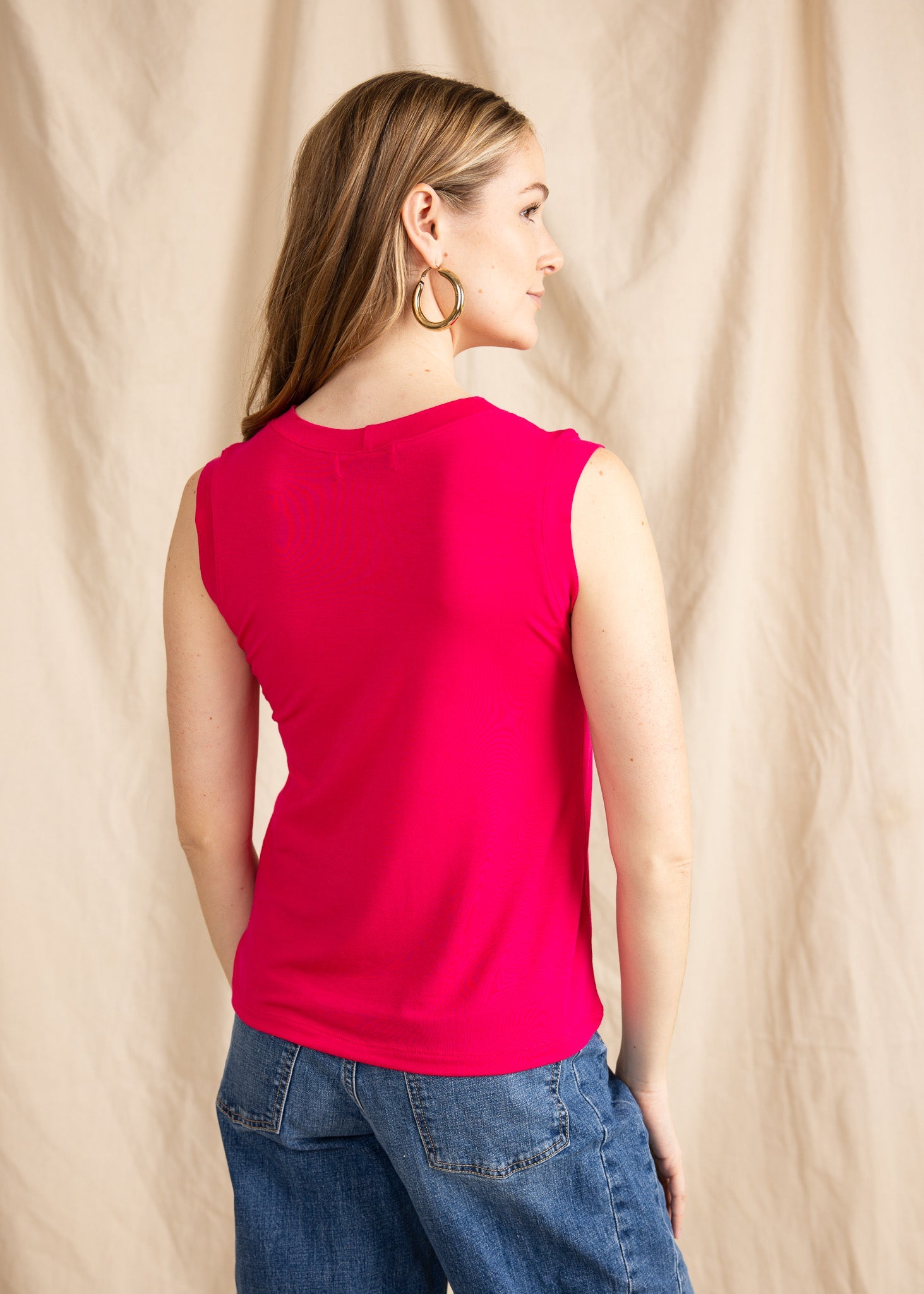 PAYTON muscle tee top - Yana K Collective