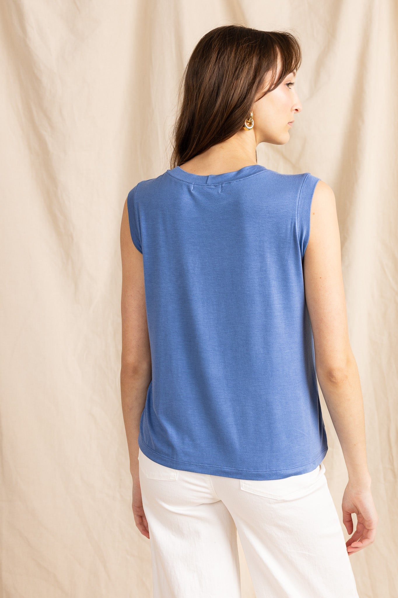 PAYTON muscle tee top - Yana K Collective
