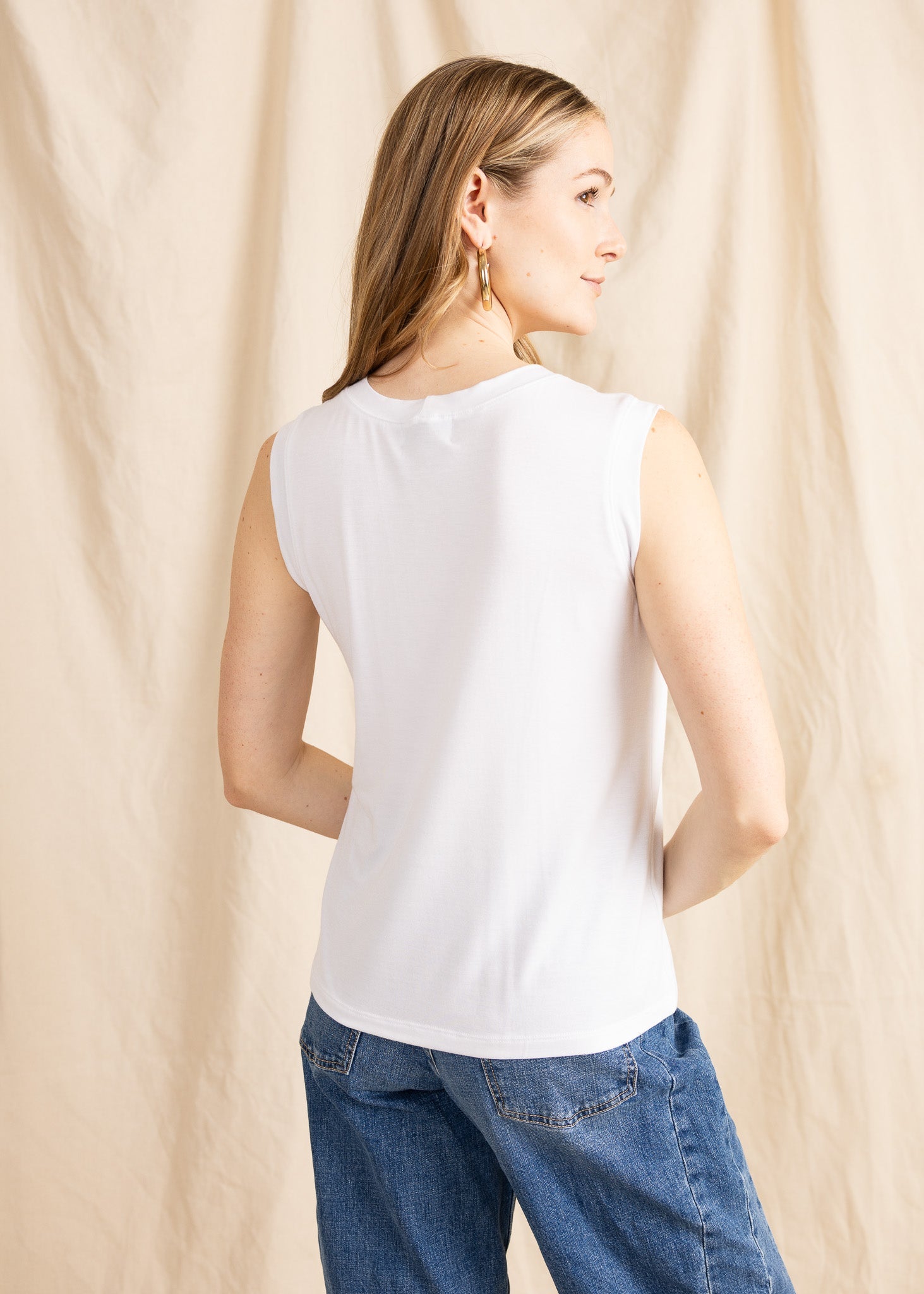 PAYTON muscle tee top - Yana K Collective