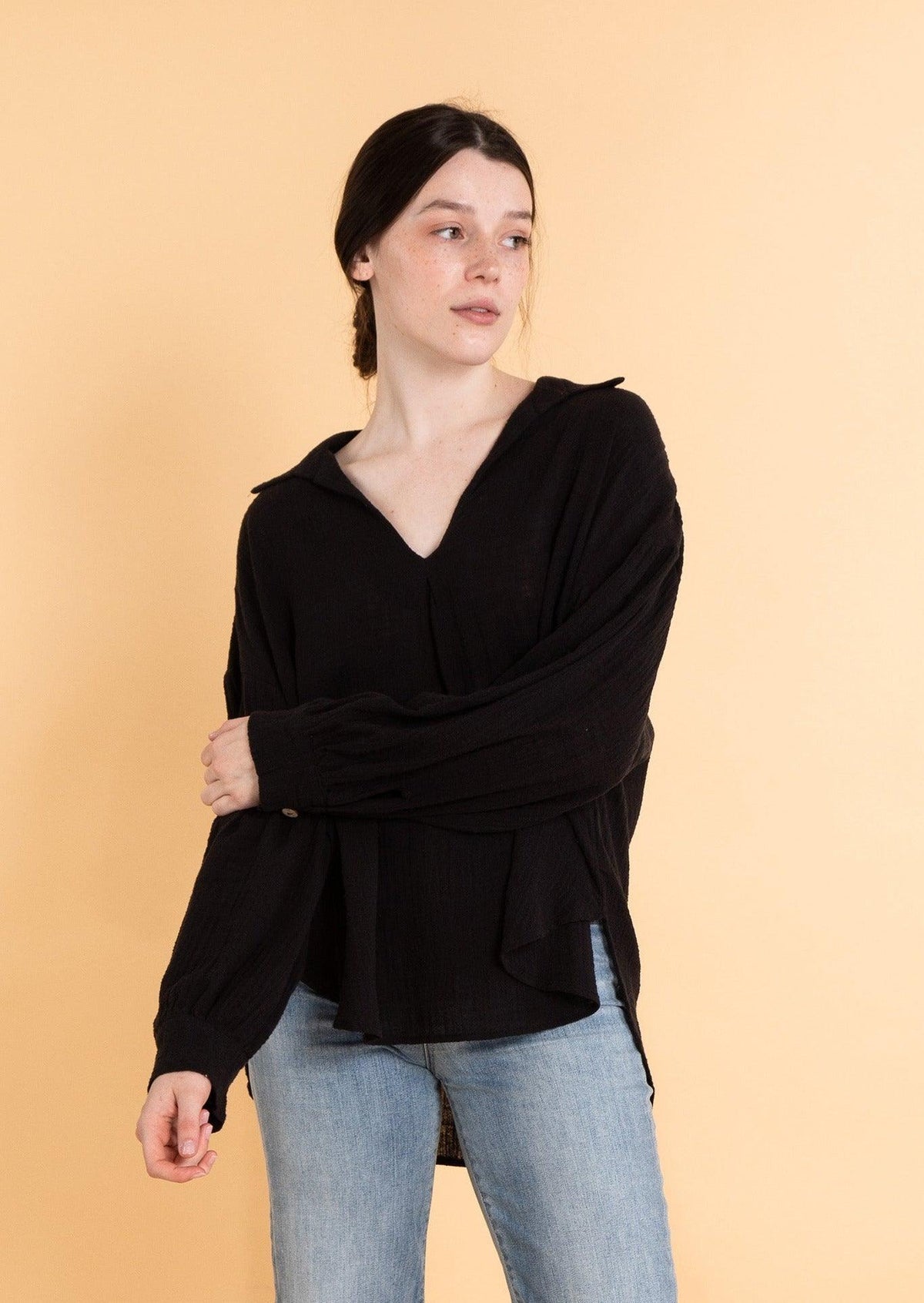 SARDINIA TOP gauze - Yana K