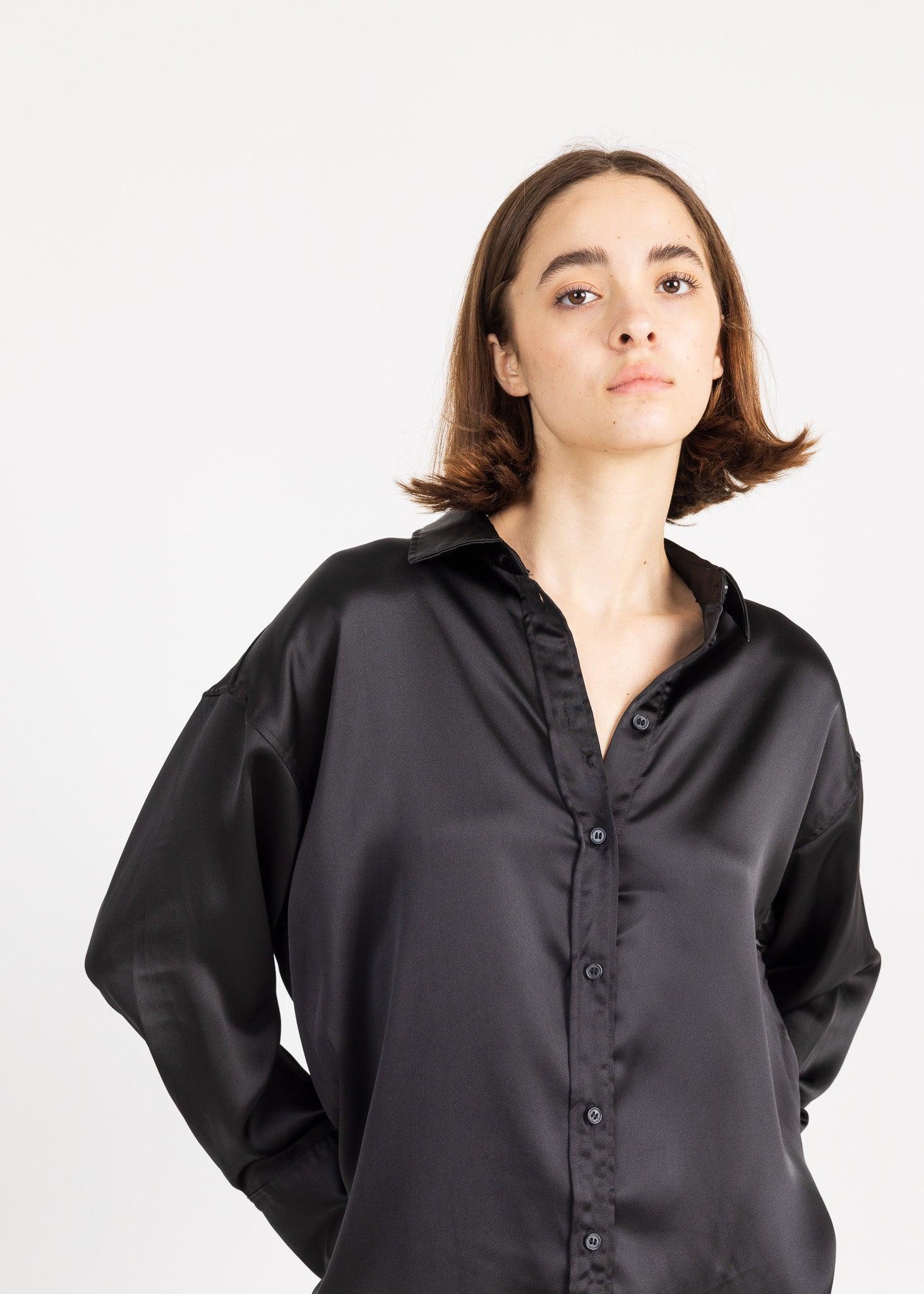 SERPA TOP silky satin - Yana K