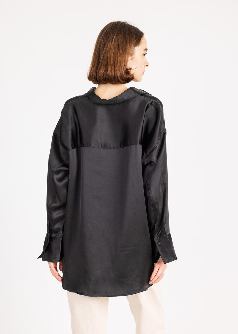 SERPA TOP silky satin - Yana K