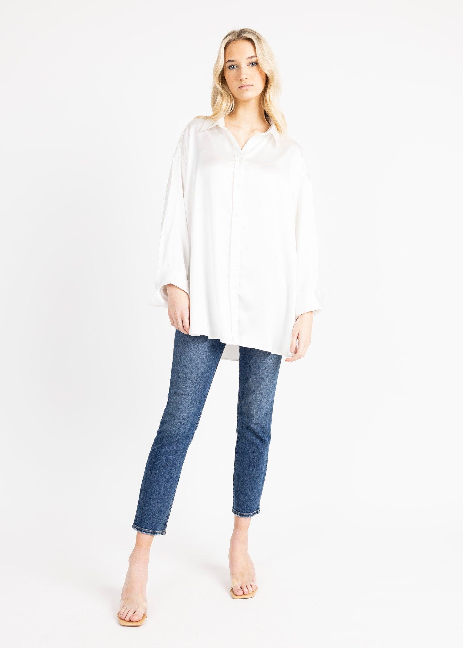 SERPA TOP silky satin - Yana K