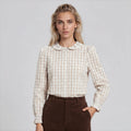 WHITNEY women's peter pant block stripe shirt - YANA K