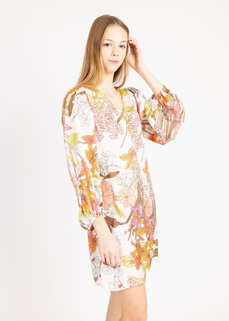 WICHITA MINI DRESS print - Yana K