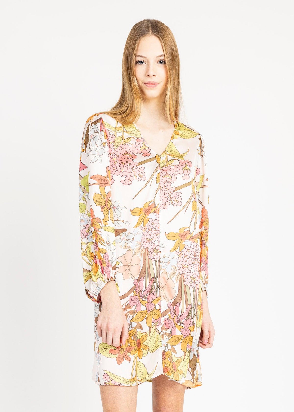 WICHITA MINI DRESS print - Yana K
