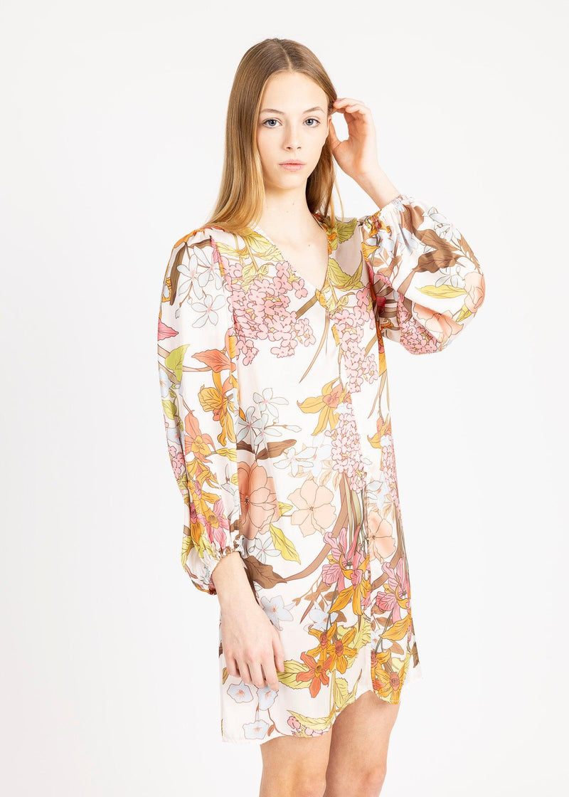 WICHITA MINI DRESS print - Yana K