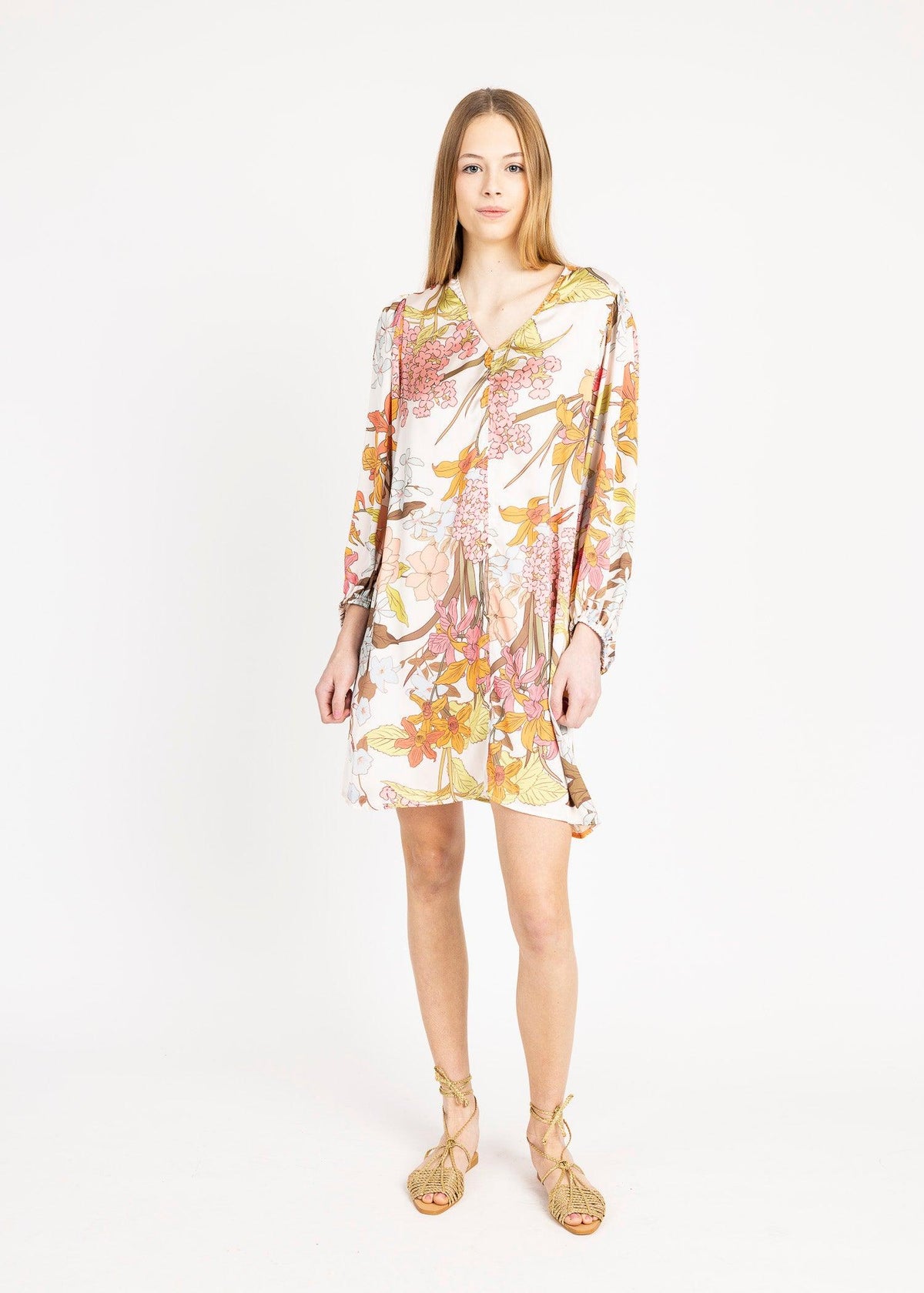 WICHITA MINI DRESS print - Yana K