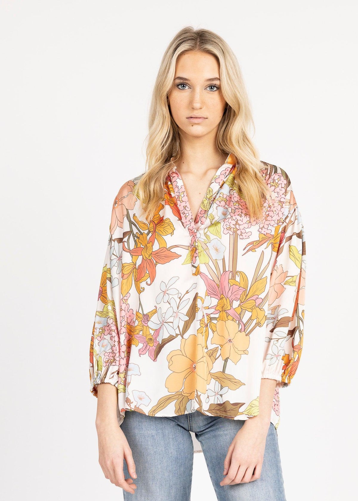 ZANE TOP print - Yana K