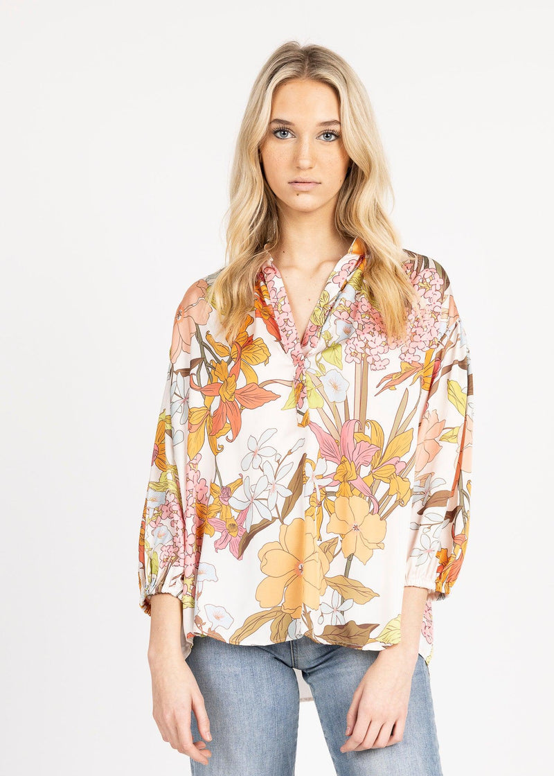 ZANE TOP print - Yana K