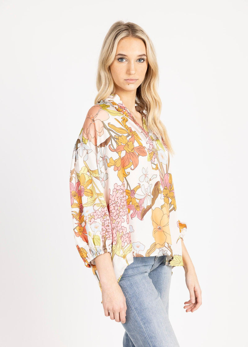 ZANE TOP print - Yana K