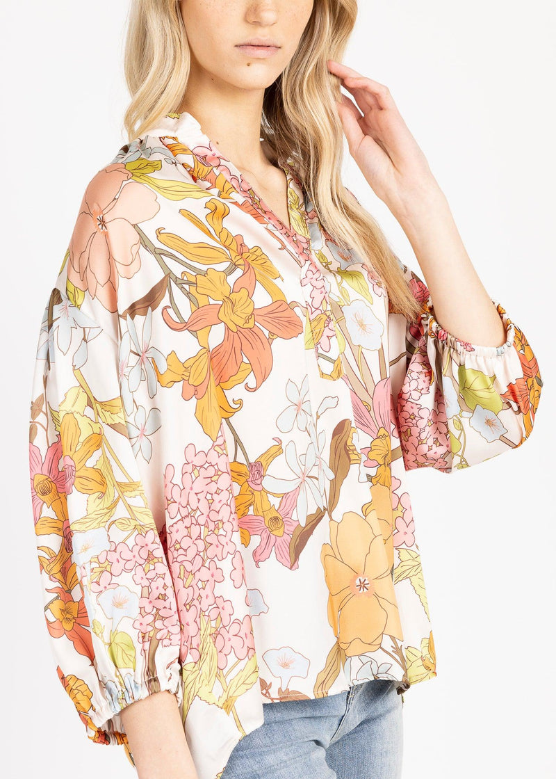 ZANE TOP print - Yana K