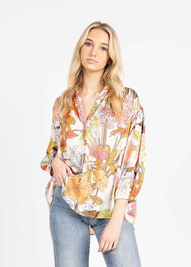 ZANE TOP print - Yana K