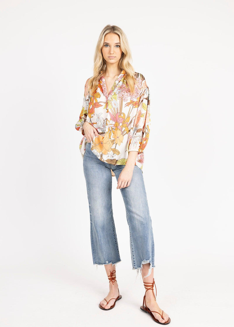 ZANE TOP print - Yana K