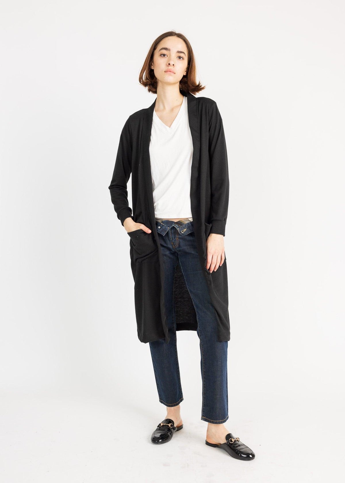 CONNIE CARDIGAN baby french terry - Yana K