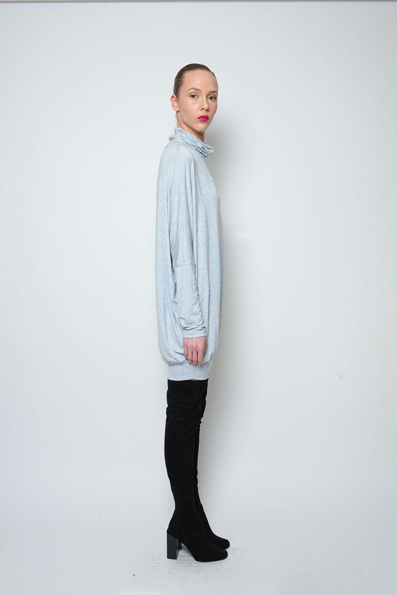 BROOKLYN SWEATER-MINI DRESS - Yana K