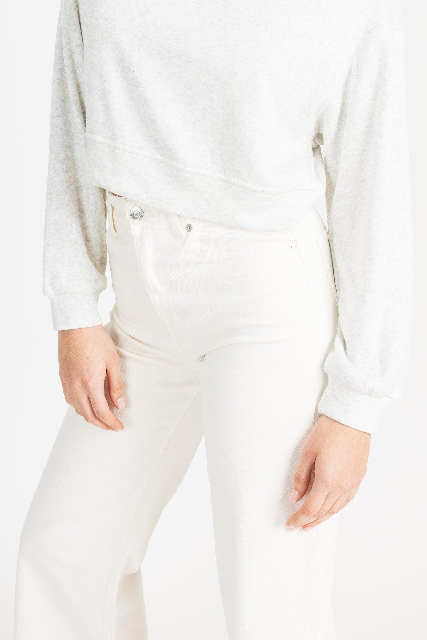 MEL women's mid zip up fleece sweater - YANA K