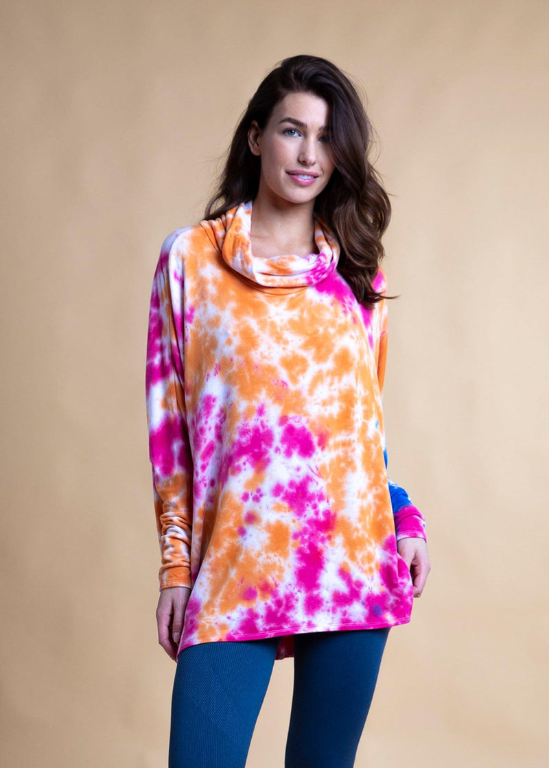 PORTLAND FLEECE TIEDYE SWEATER - Yana K