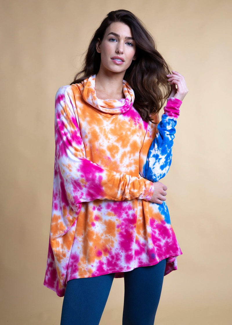 PORTLAND FLEECE TIEDYE SWEATER - Yana K