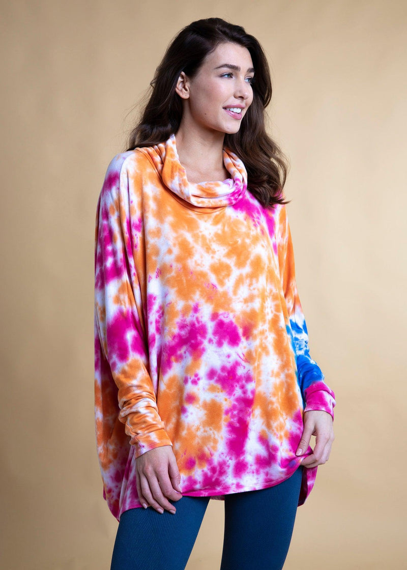 PORTLAND FLEECE TIEDYE SWEATER - Yana K